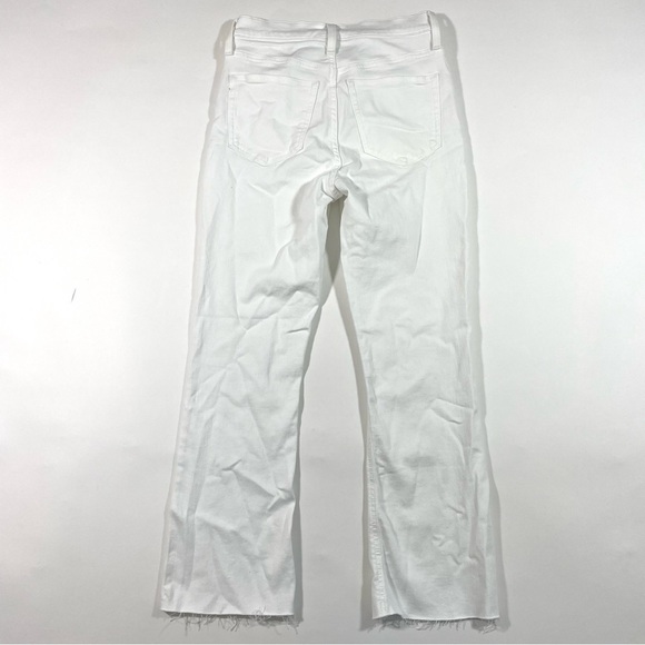 New J Crew 10” Billie Demi Boot Crop Jeans White Size 27 - Picture 4 of 12